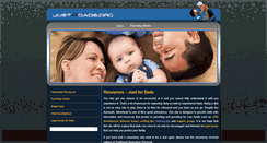 Desktop Screenshot of just4dads.org